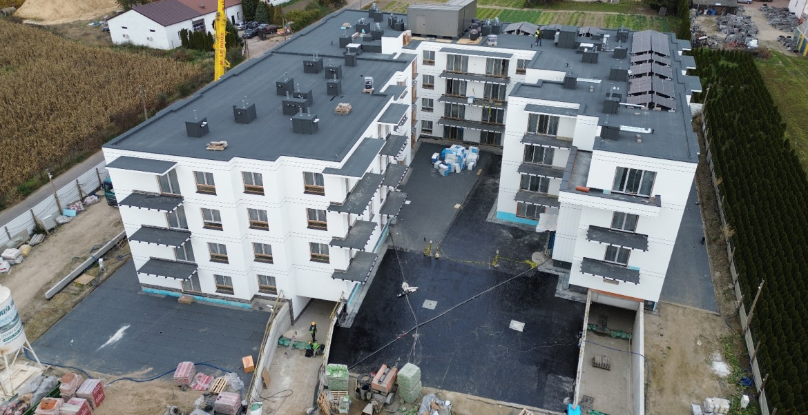 Prezentujemy całą elewacje budynku!